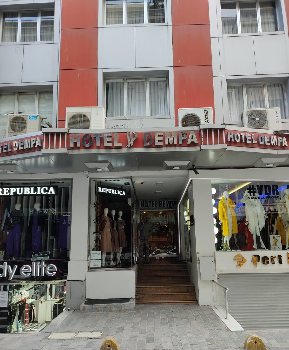 Dempa Hotel Istanboel Buitenkant foto